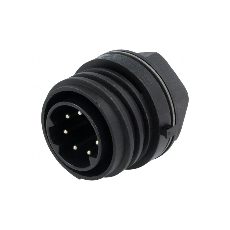 Conector Circular Soclu Tată 7 PIN Nichelat Buccaneer 900 | Electronic-mag.ro | Componente Electronice
