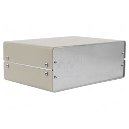 Carcasă aluminiu cu panou 1402 254x185x99mm | Electronic-mag.ro | Componente Electronice
