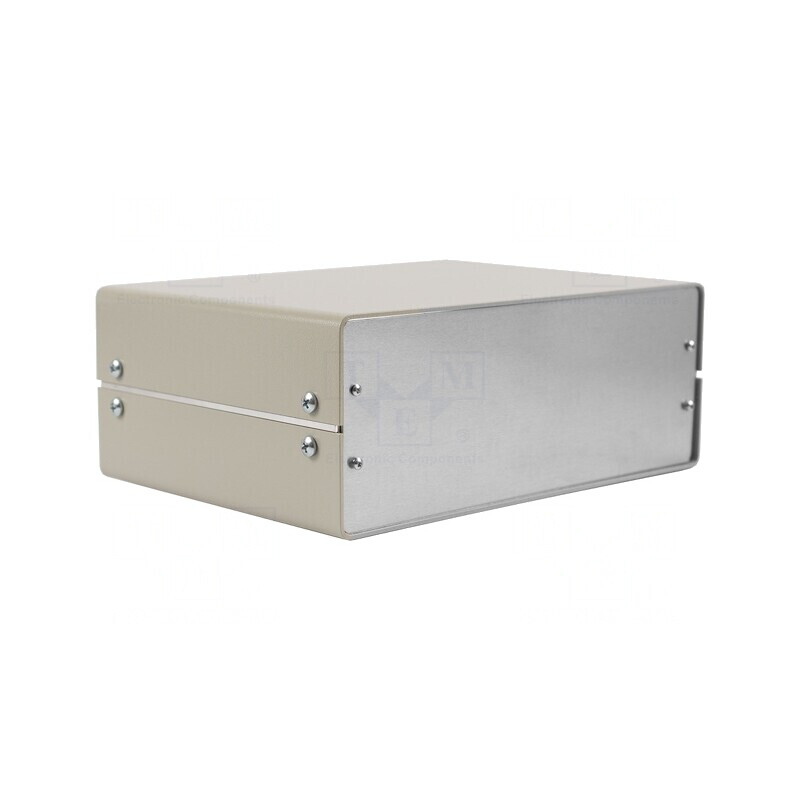 Carcasă aluminiu cu panou 1402 254x185x99mm | Electronic-mag.ro | Componente Electronice