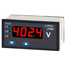 Ampermetru Digital 1-Fază pentru Montaj | Electronic-mag.ro | Componente Electronice