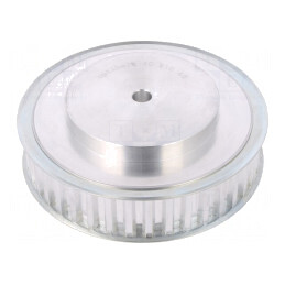 Roată de curea T10 din aluminiu 40T 125.45mm | Electronic-mag.ro | Componente Electronice