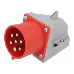 Conector Alimentare AC Trifazat 32A 400V IP44 | Electronic-mag.ro | Componente Electronice