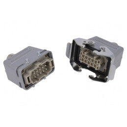 Conector HDC Tată-Mamă 10P E10 | Electronic-mag.ro | Componente Electronice