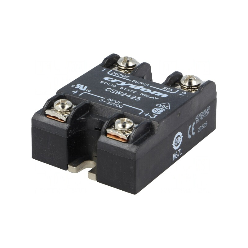 Releu semiconductor 25A 1-fazat 3-32VDC 24-280VAC | Electronic-mag.ro | Componente Electronice Releu semiconductor 25A 1-fazat 3-32VDC 24-280VAC | Electronic-mag.ro | Componente Electronice