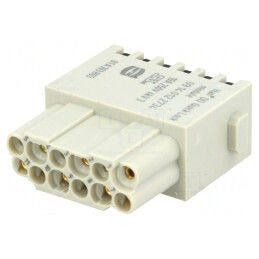 Conector Modular Mamă 12P 10A 250V UL94V-0 | Electronic-mag.ro | Componente Electronice