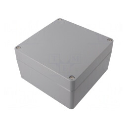 Carcasă universală gri 180x180x100mm ALUEIN-RJ | Electronic-mag.ro | Componente Electronice