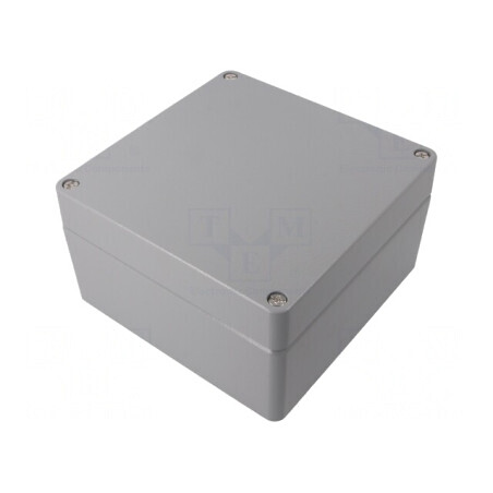 Carcasă universală gri 180x180x100mm ALUEIN-RJ | Electronic-mag.ro | Componente Electronice