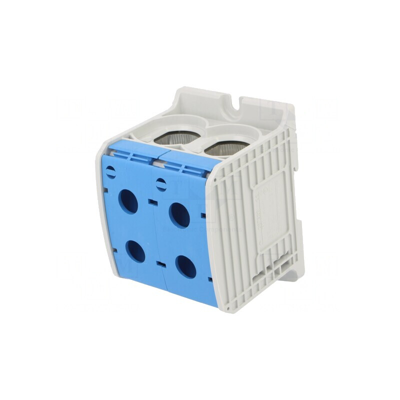 Terminal Îmbinare Șine 300mm2 1 Pista 4 Borne Albastru | Electronic-mag.ro | Componente Electronice Terminal Îmbinare Șine 300mm2 1 Pista 4 Borne Albastru | Electronic-mag.ro | Componente Electronice