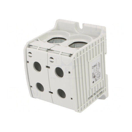 Conector de Șine 300mm2 1 Pista 4 Borne Gri | Electronic-mag.ro | Componente Electronice