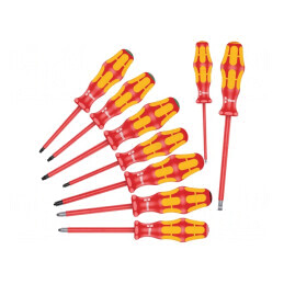 Kit șurubelnițe izolate 1000V VDE 9 buc. | Electronic-mag.ro | Componente Electronice