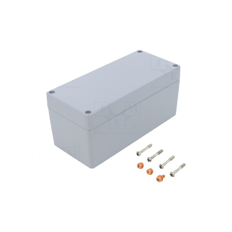 Carcasă Universală Aluminiu 80x175x80mm S-8100 | Electronic-mag.ro | Componente Electronice