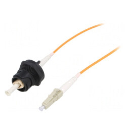 Patch Cord Fibră Optică Simplex Multimod Baionetă | Electronic-mag.ro | Componente Electronice