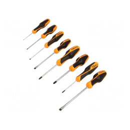 Set Șurubelnițe BETAGRIP Phillips și Plată 8 Bucăți | Electronic-mag.ro | Componente Electronice