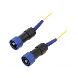 Patch cord fibră optică simplex monomod baionetă | Electronic-mag.ro | Componente Electronice