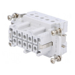 Conector HDC Inserturi Contact Mamă HTS HE 10 10 PE | Electronic-mag.ro | Componente Electronice