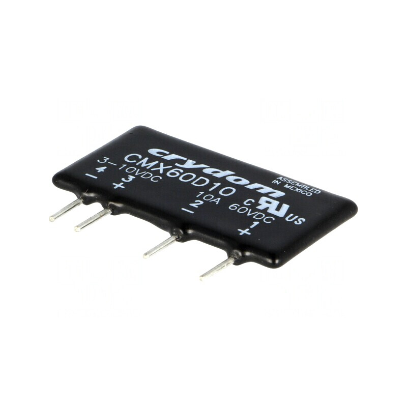 Releu Semiconductor 10A 0-60VDC THT SIP | Electronic-mag.ro | Componente Electronice