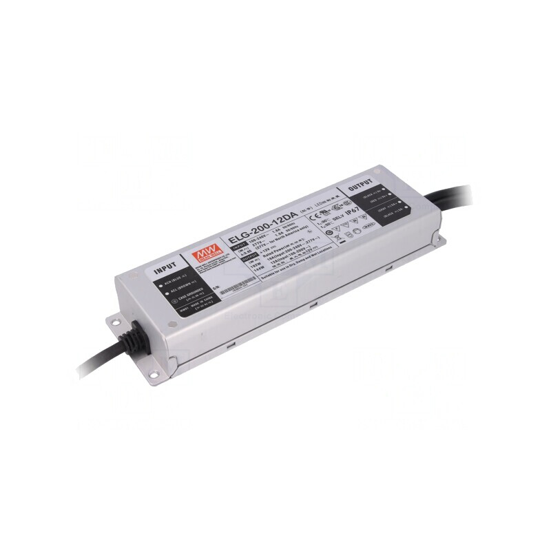Alimentator LED 192W 12V DALI 16A | Electronic-mag.ro | Componente Electronice Alimentator LED 192W 12V DALI 16A | Electronic-mag.ro | Componente Electronice