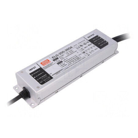 Alimentator LED DALI 200W 36V 5.55A | Electronic-mag.ro | Componente Electronice