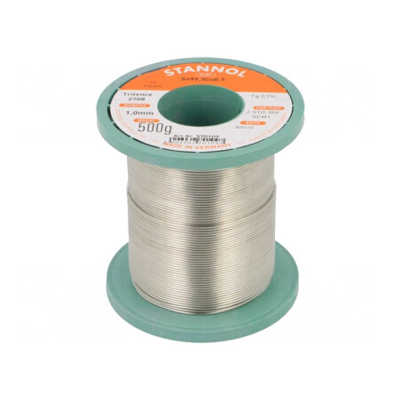 Sârmă de Lipit fără Plumb 1mm 500g | Electronic-mag.ro | Componente Electronice
