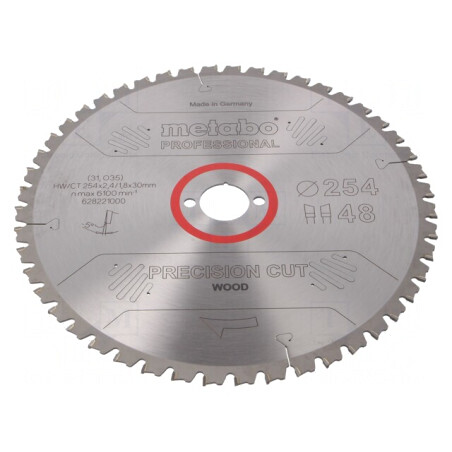 Disc ferăstrău circular 254mm 48 dinți | Electronic-mag.ro | Componente Electronice