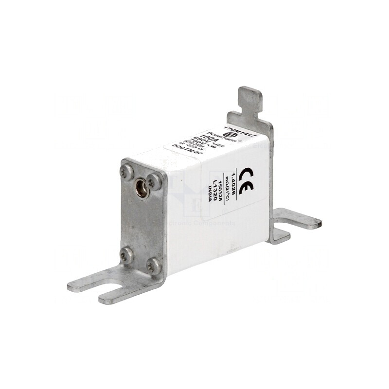 Siguranță AR 100A 690VAC NH000 170M1417 | Electronic-mag.ro | Componente Electronice Siguranță AR 100A 690VAC NH000 170M1417 | Electronic-mag.ro | Componente Electronice
