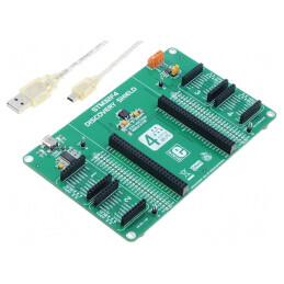 Placă prototip Multiadaptor CAN, UART STM32F4 Discovery Shield | Electronic-mag.ro | Componente Electronice