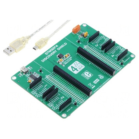 Placă prototip Multiadaptor CAN, UART STM32F4 Discovery Shield | Electronic-mag.ro | Componente Electronice