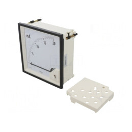 Ampermetru pe Panou 0-20mA 160mm 600V | Electronic-mag.ro | Componente Electronice