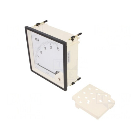 Ampermetru Panou 0-25mA 160mm 600V | Electronic-mag.ro | Componente Electronice