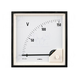 Voltmetru de panou 0-1,5V 144x144mm | Electronic-mag.ro | Componente Electronice