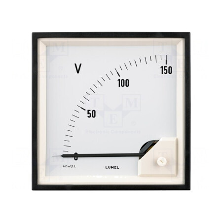 Voltmetru de panou 0-1,5V 144x144mm | Electronic-mag.ro | Componente Electronice