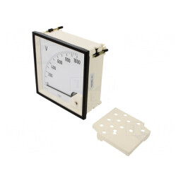 Voltmetru de Panou 0-1000V 144x144mm | Electronic-mag.ro | Componente Electronice