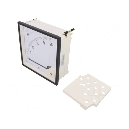 Ampermetru pe panou 0-25A 160mm 600V | Electronic-mag.ro | Componente Electronice