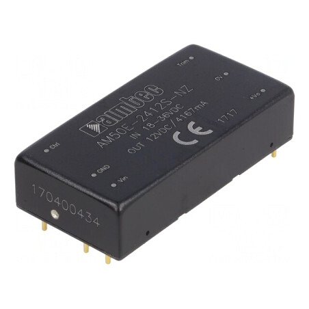 Convertor DC/DC 50W 18-36V la 12V 4.167A | Electronic-mag.ro | Componente Electronice
