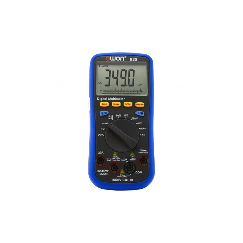 Multimetru digital Bluetooth LCD 3 5/6 cifre, -50÷400°C | Electronic-mag.ro | Componente Electronice Multimetru digital Bluetooth LCD 3 5/6 cifre, -50÷400°C | Electronic-mag.ro | Componente Electronice