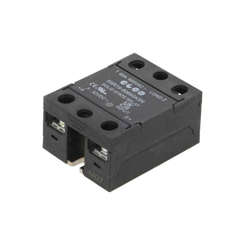 Releu Semiconductor 1-Fazat 80A 24-660VAC | Electronic-mag.ro | Componente Electronice