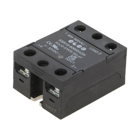 Releu Semiconductor 1-Fazat 80A 24-660VAC | Electronic-mag.ro | Componente Electronice