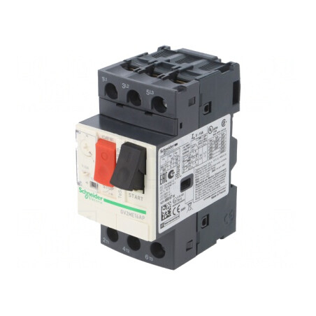 Întrerupător Motor 5.5kW GV2ME16AP pentru Șină DIN | Electronic-mag.ro | Componente Electronice