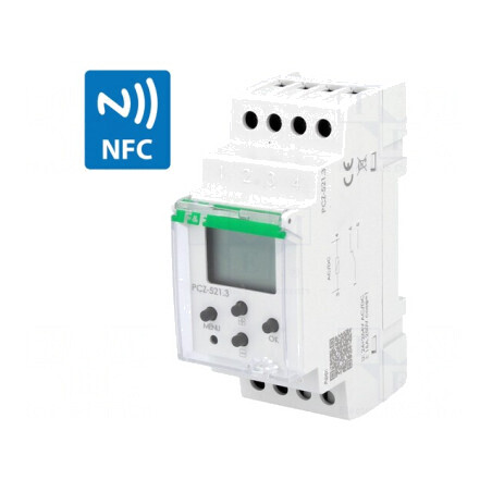 Întrerupător Temporizator 24h/7zile SPDT PCZ-521.3 | Electronic-mag.ro | Componente Electronice