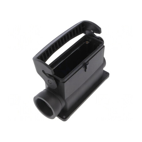 Carcasă pentru conectori HDC Han-Eco B 24B drept | Electronic-mag.ro | Componente Electronice