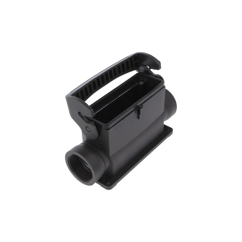 Carcasă pentru conectori HDC Han-Eco B 24B drept | Electronic-mag.ro | Componente Electronice