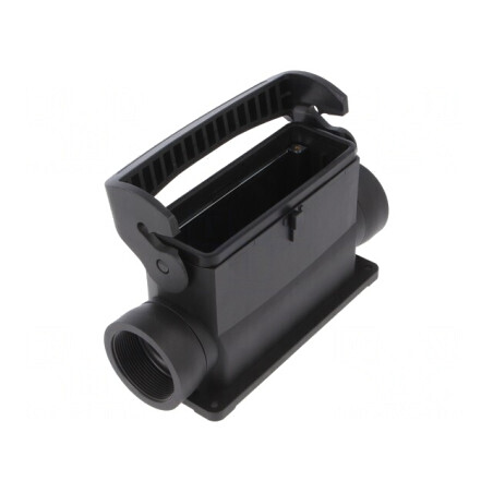 Carcasă pentru conectori HDC Han-Eco B 24B drept | Electronic-mag.ro | Componente Electronice
