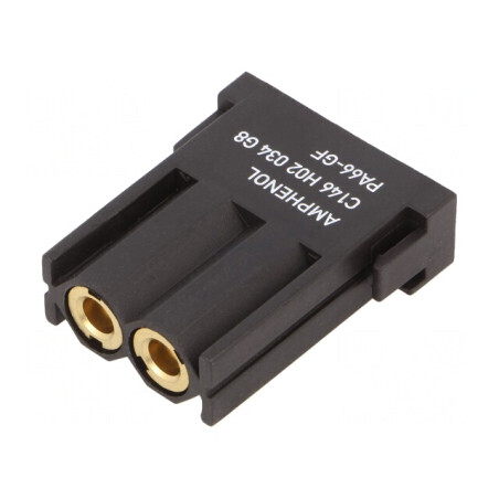 Conector mamă HDC modul pneumatic 2 pini | Electronic-mag.ro | Componente Electronice
