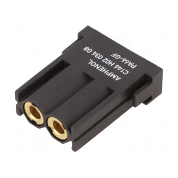 Conector mamă HDC modul pneumatic 2 pini | Electronic-mag.ro | Componente Electronice