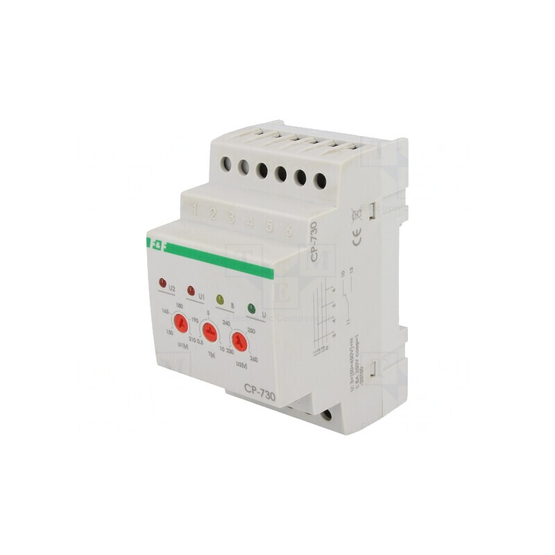 Releu Monitorizare Tensiune DIN SPDT CP-730 | Electronic-mag.ro | Componente Electronice