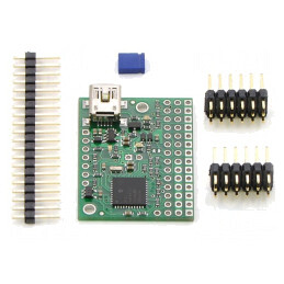 Driver servomecanism | USB-UART | Ch: 12 | Kit: modul,conectori | MINI MAESTRO 12-CHANNEL