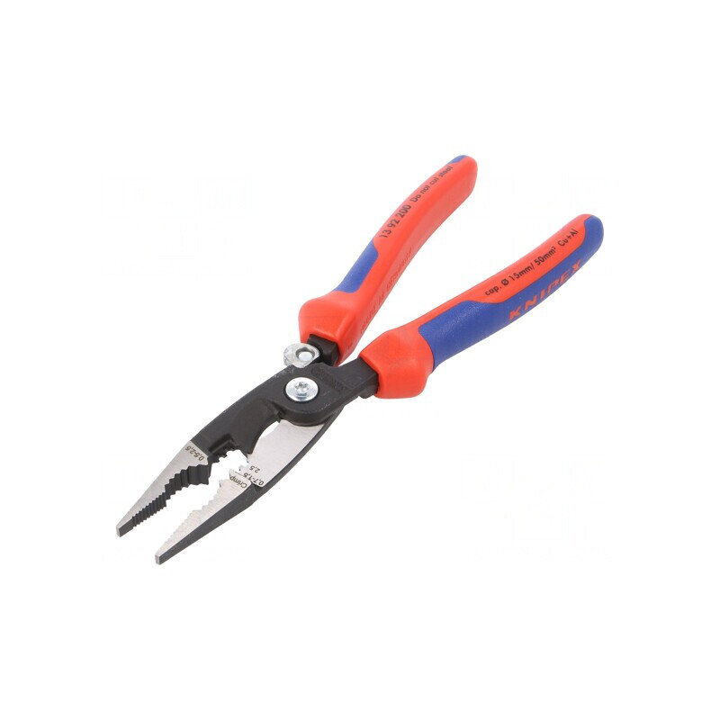 Cleşti Universali cu Mânere Bicomponente 200mm | Electronic-mag.ro | Componente Electronice