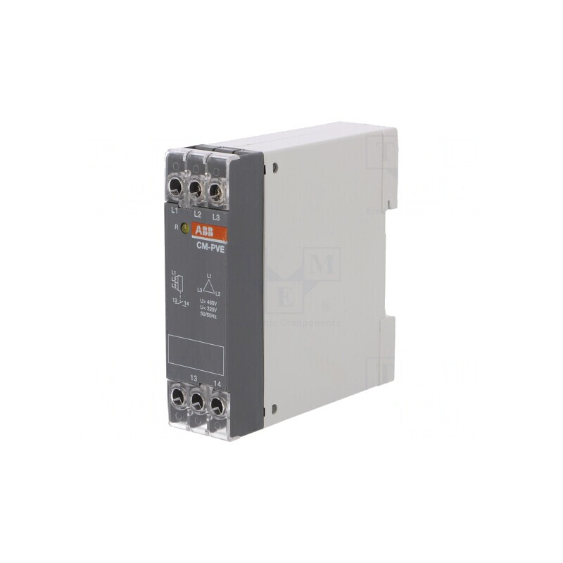 Releu Monitorizare Tensiune pentru Șină DIN IP20 | Electronic-mag.ro | Componente Electronice