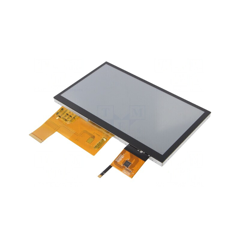 Ecran TFT 7" 800x480 LED 800cd/m2 | Electronic-mag.ro | Componente Electronice