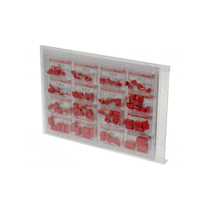 Set Condensatoare 125 buc 4,7nF-10uF THT | Electronic-mag.ro | Componente Electronice